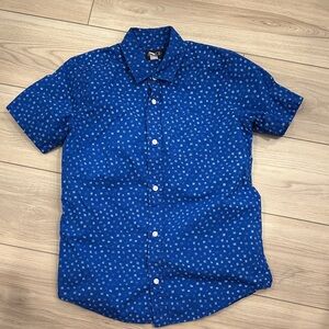 Children’s Place boys button down short sleeve shirt XL (14)